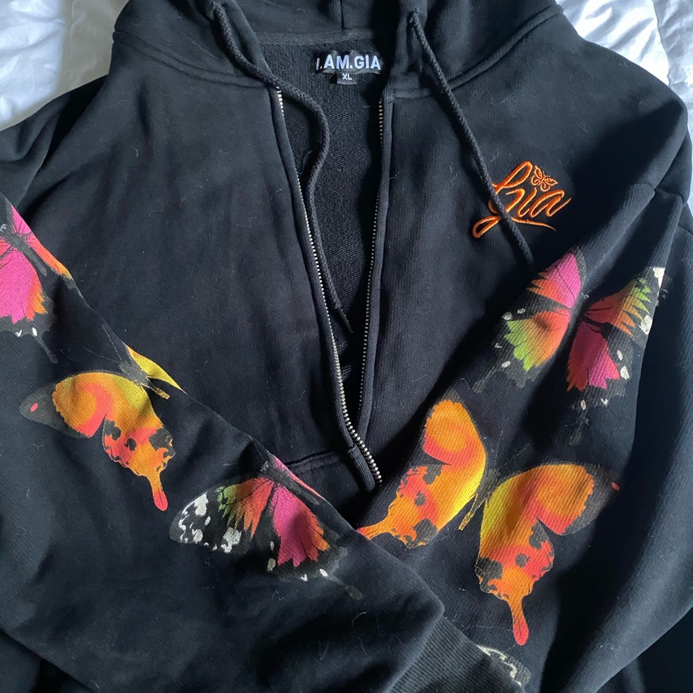 I.AM.GIA Aphoria Butterfly Hoodie XL